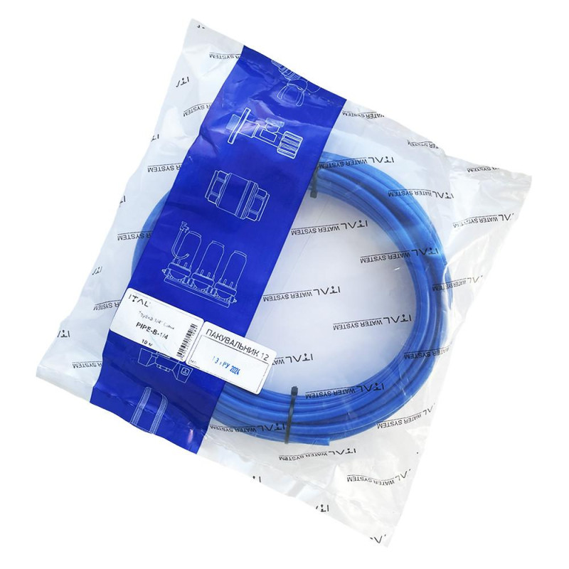 Трубка ITAL PIPE-B-1/4 до питних фільтрів, синя (бухта 8 м) image