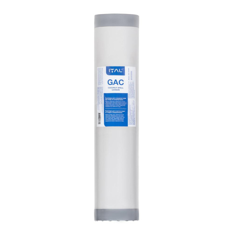 Картридж із гранульованим кокосовим вугіллям ITAL GAC-S20 4,5"х20" (GAC-S20BBIT)