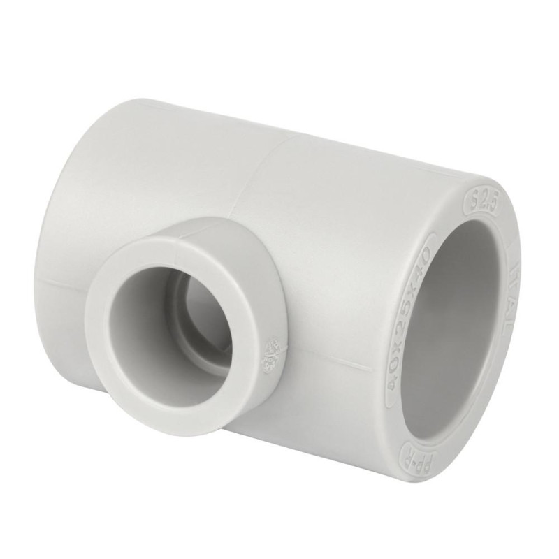 PP-r reducing tee ITAL 75 x 40 x 75 mm