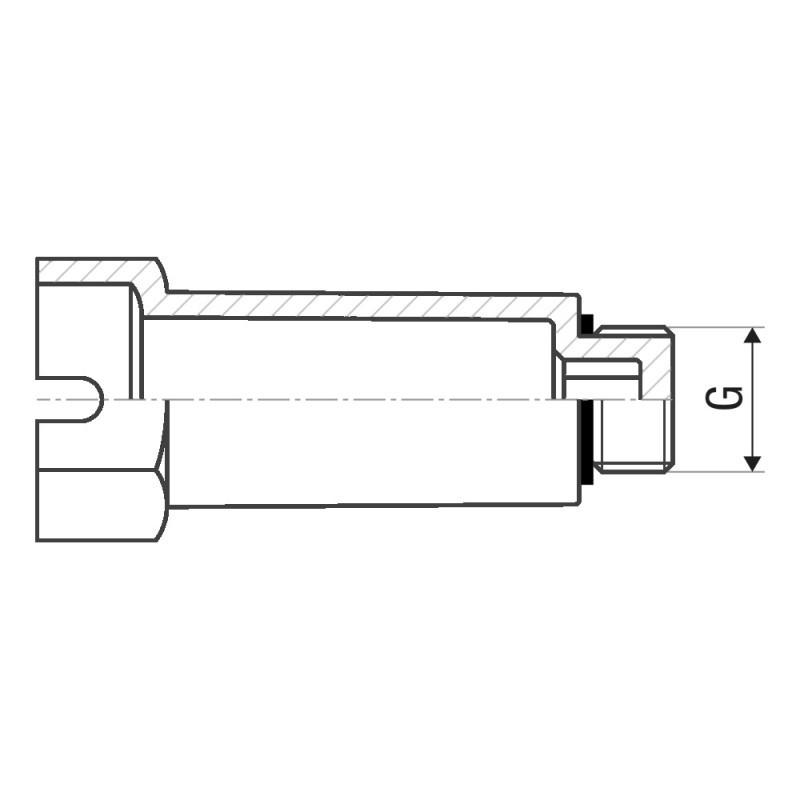 Комплект пробок PP-r з різьбленням ITAL 1/2" довгі image