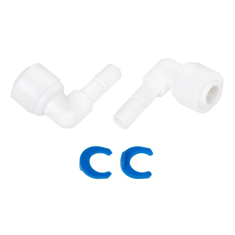 Кутовий фітинг ITAL 1/4"Q x 1/4" N (ST013A) image