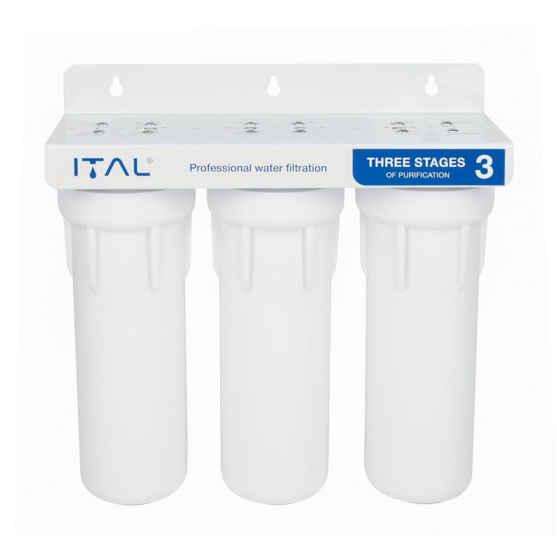 Потрійний фільтр для води ITAL 1/2" (IT-FS3) image