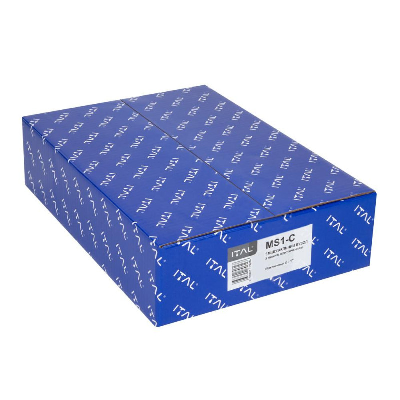 Насосно-змішувальний вузол для теплої підлоги ITAL MS1-C 1" x 1", нижне підключення image