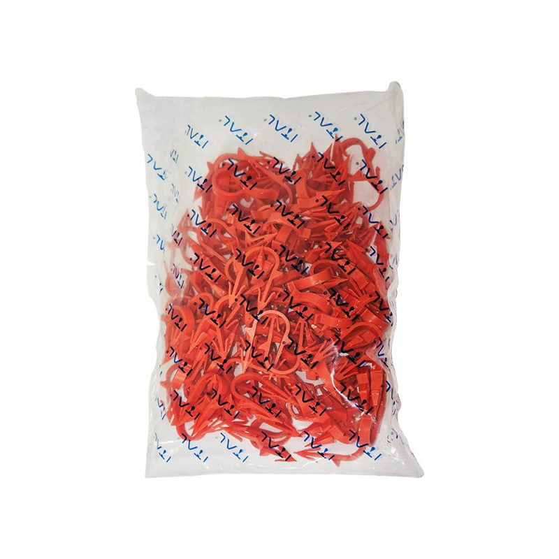 Anchor clamp ITAL 16–20 mm (40 mm) for underfloor heating, red image