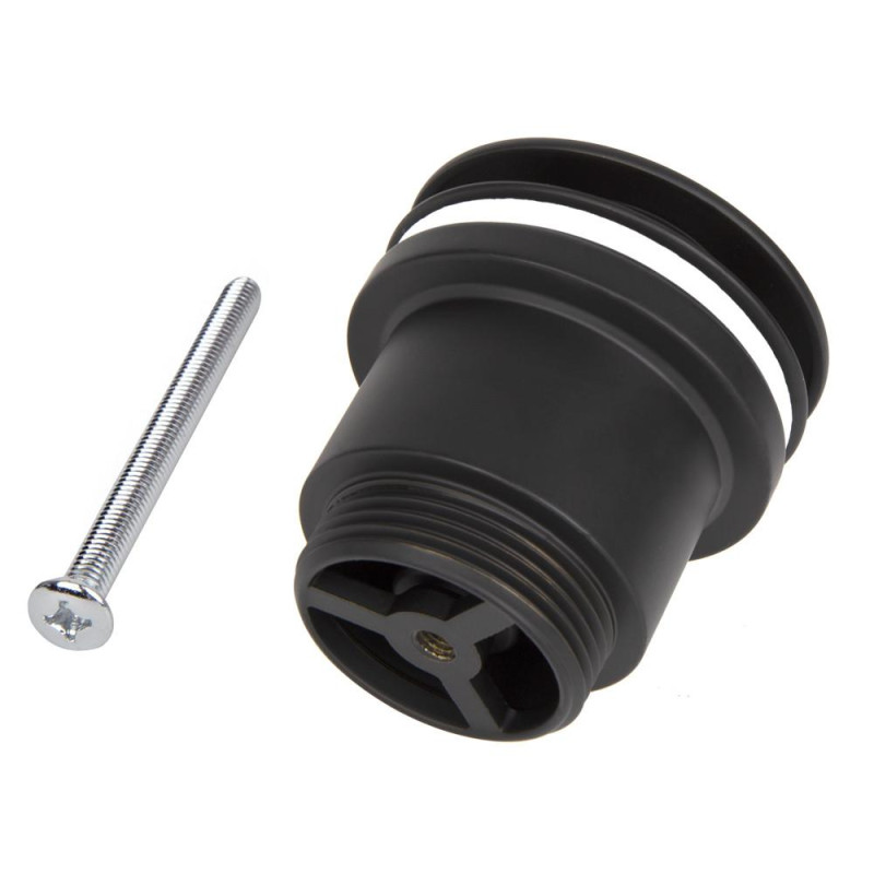 Донний клапан ITAL HF1083-BPM, автомат, Ø63мм, 1 1/4", латунь, чорний image