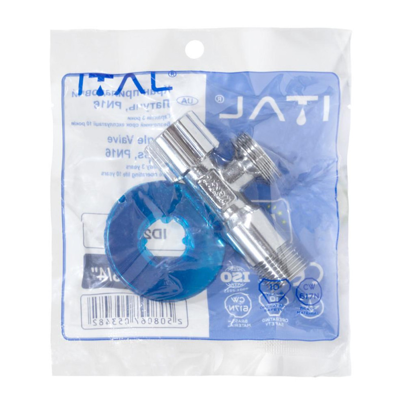 Кран приладовий ITAL 1/2" х 3/4" (ID231123) image