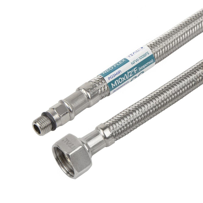 Шланг підведення ITAL NEO FLEX М10х1/2", 0.4 м (кор.) image